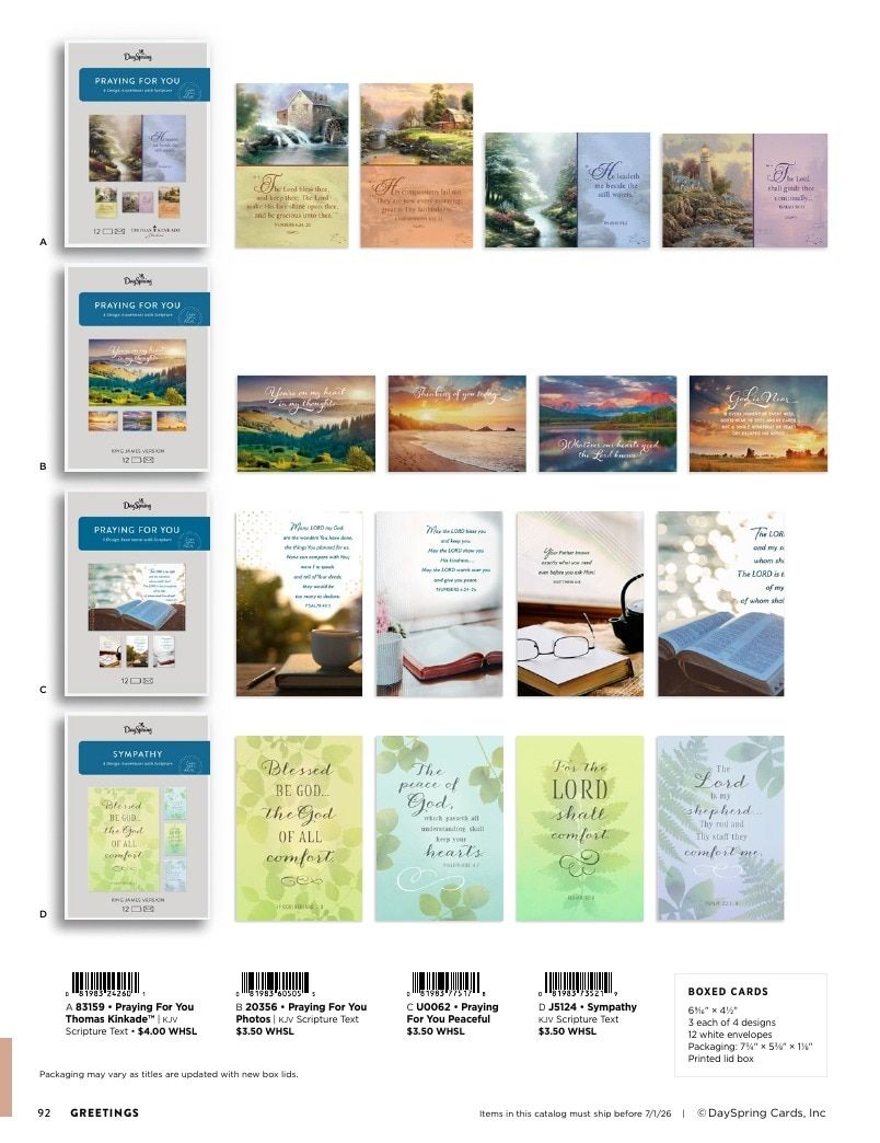 DaySpring Everyday Gifts and Greetings Catalog Weekly Ad January 1 - December 31, 2026
