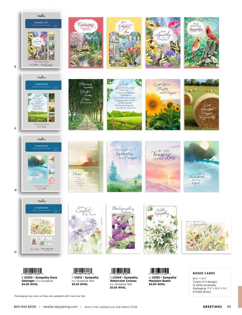 DaySpring Everyday Gifts and Greetings Catalog Weekly Ad January 1 - December 31, 2026