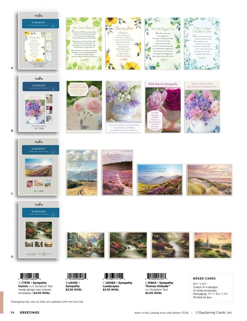DaySpring Everyday Gifts and Greetings Catalog Weekly Ad January 1 - December 31, 2026