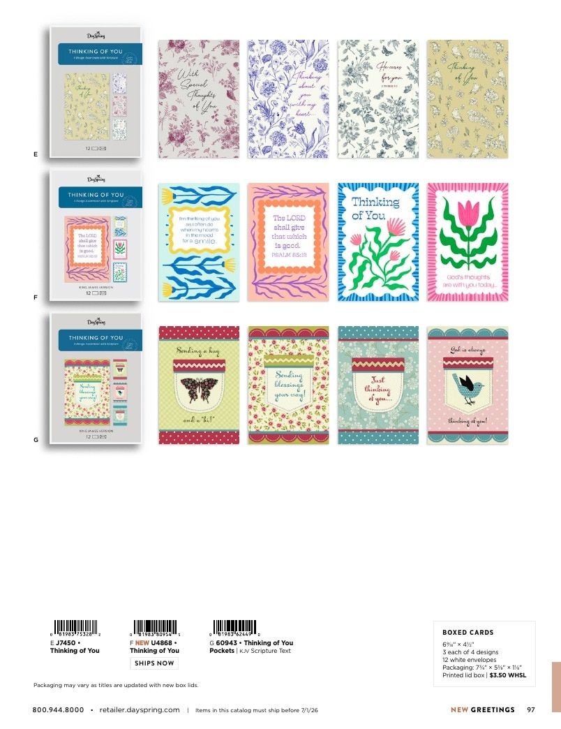 DaySpring Everyday Gifts and Greetings Catalog Weekly Ad January 1 - December 31, 2026
