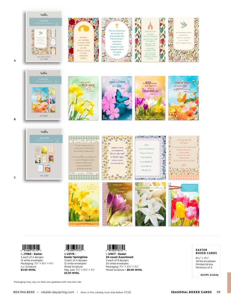 DaySpring Everyday Gifts and Greetings Catalog Weekly Ad January 1 - December 31, 2026