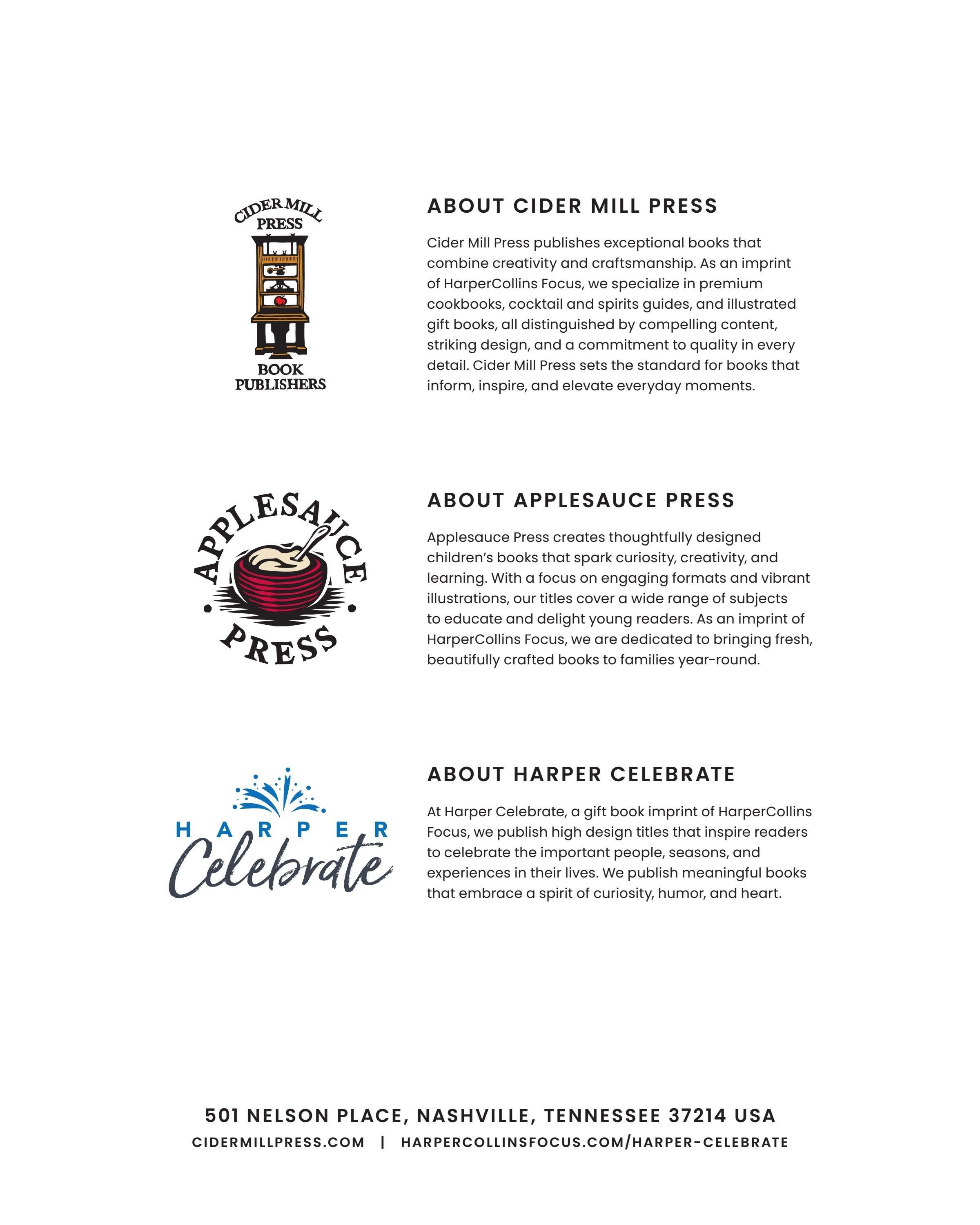 Cider Mill Press Books Catalog Weekly Ad January 1 - December 31, 2026