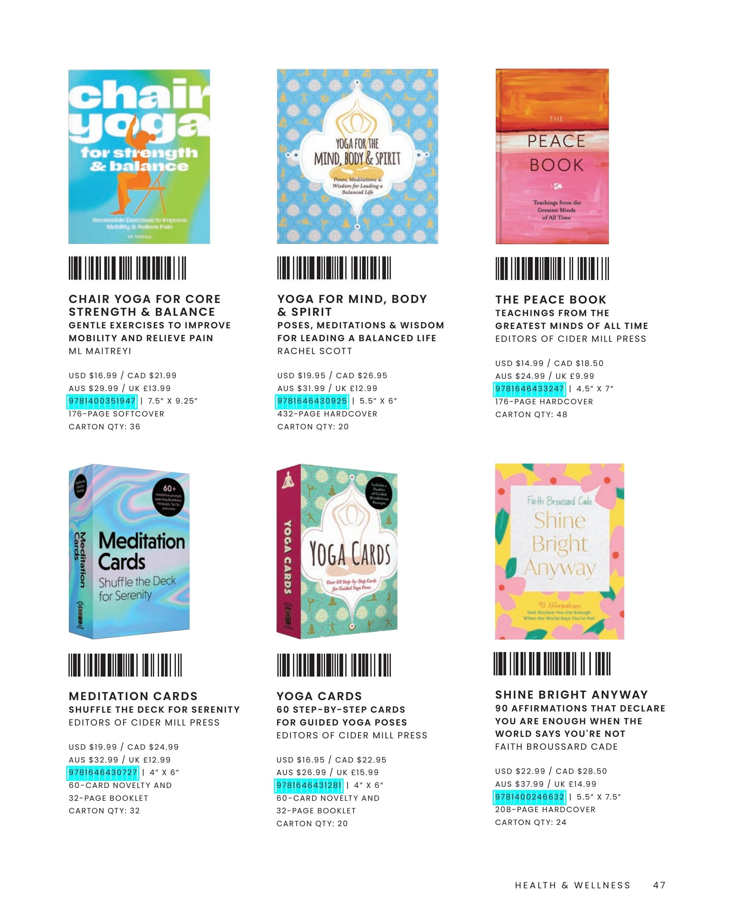 Cider Mill Press Books Catalog Weekly Ad January 1 - December 31, 2026