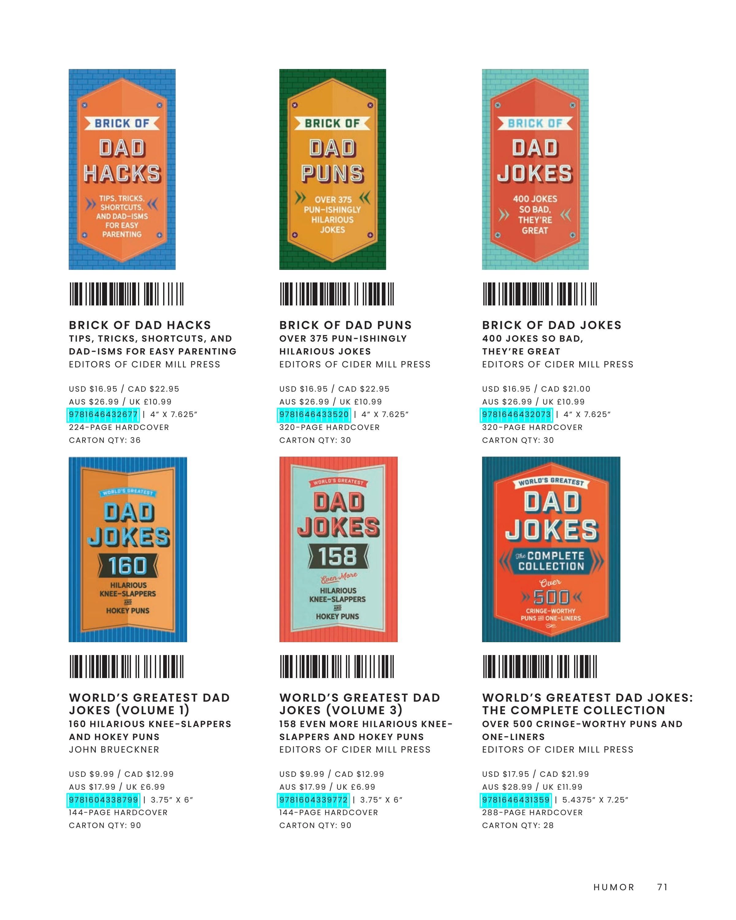 Cider Mill Press Books Catalog Weekly Ad January 1 - December 31, 2026