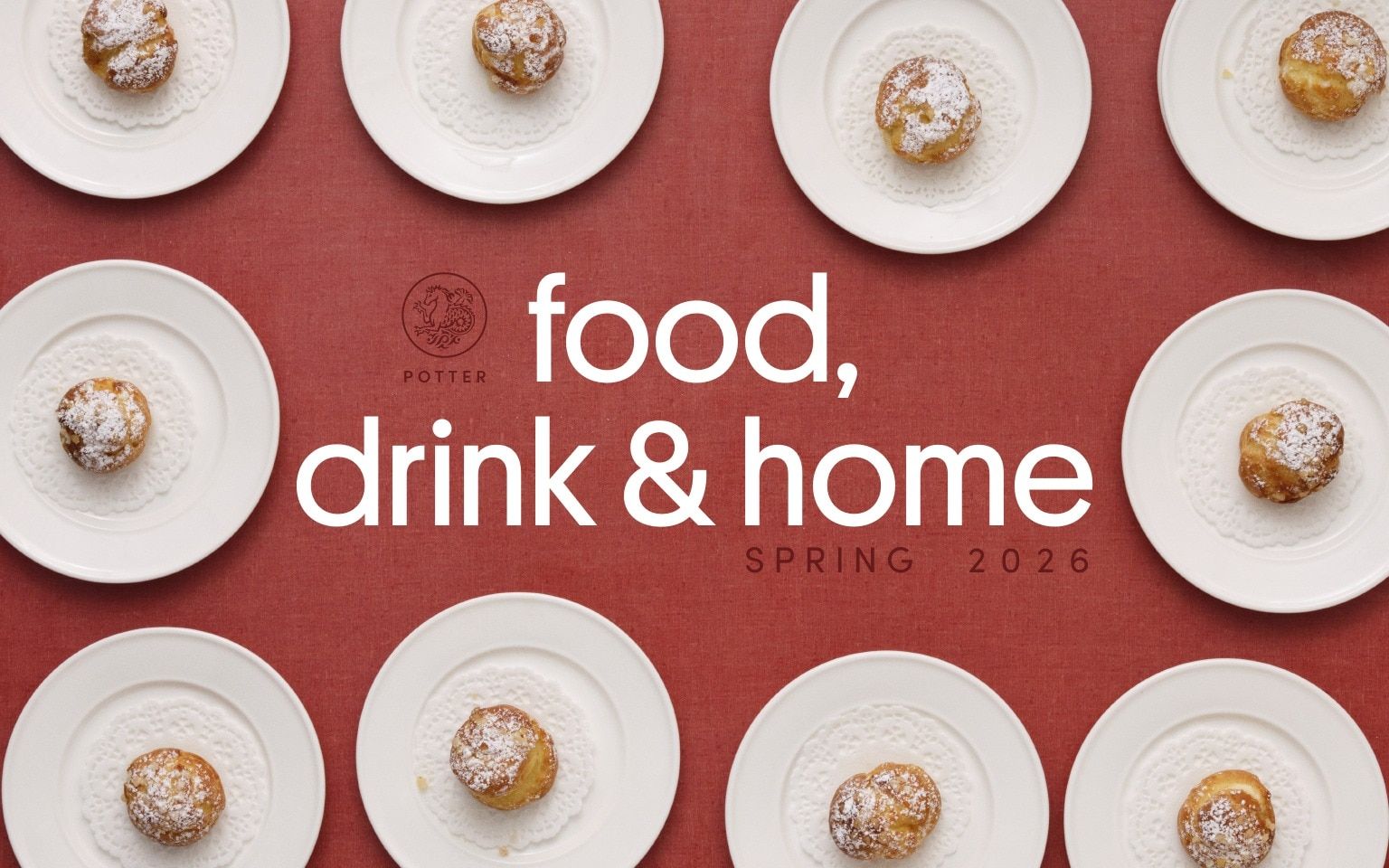 Clarkson Potter Food Drink and Home Books Catalog Weekly Ad January 1 - December 31, 2026