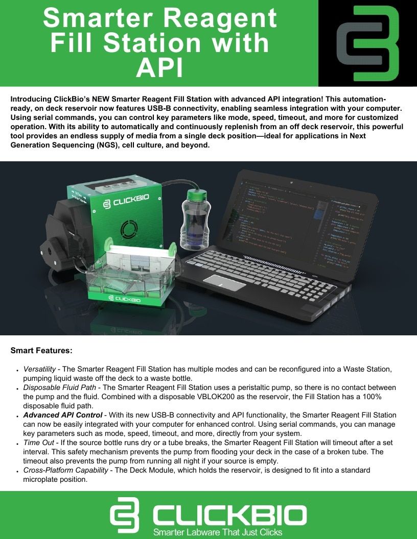 ClickBio Laboratory Products Catalog Weekly Ad January 1 - December 31, 2026