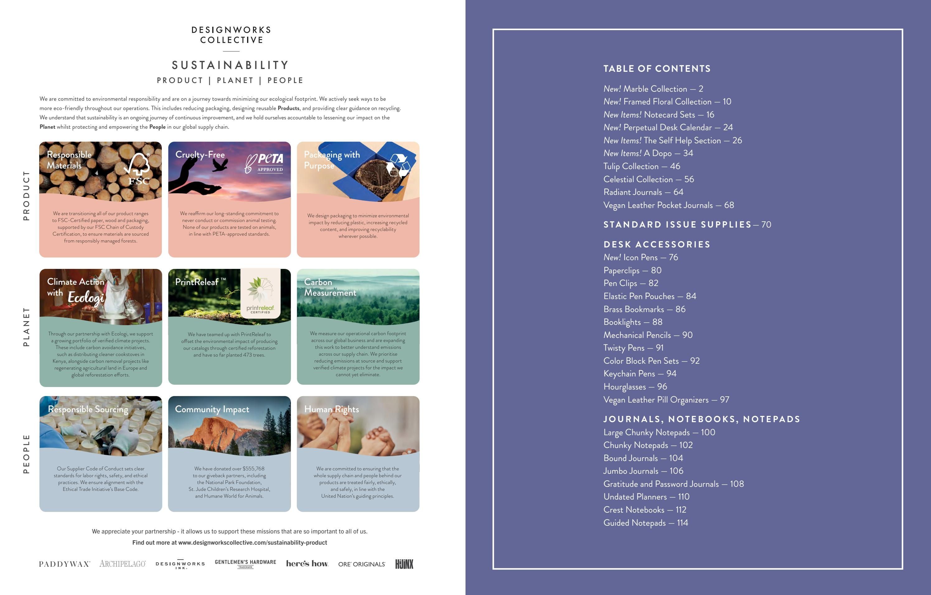 Designworks Ink Autumn and Winter Stationery Catalog Weekly Ad January 1 - December 31, 2026