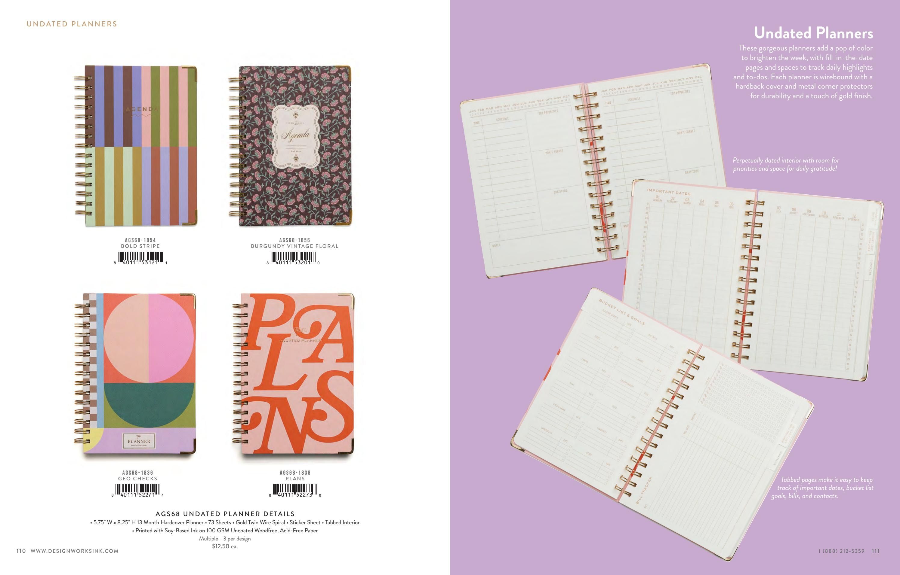 Designworks Ink Autumn and Winter Stationery Catalog Weekly Ad January 1 - December 31, 2026