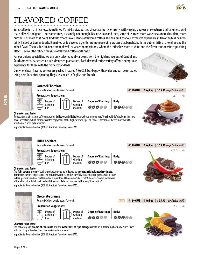 Dethlefsen & Balk Coffee Catalog Weekly Ad January 1, 2026 - December 31, 2027