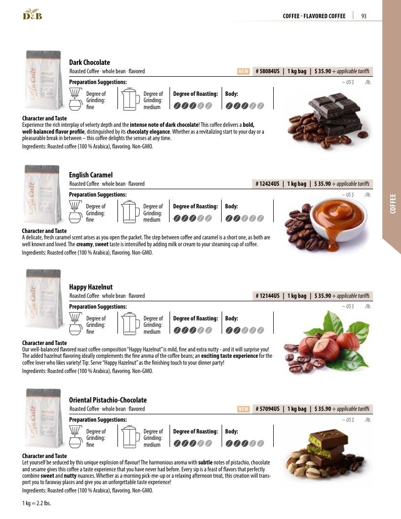 Dethlefsen & Balk Coffee Catalog Weekly Ad January 1, 2026 - December 31, 2027