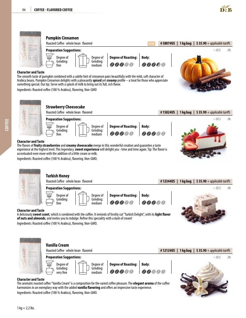 Dethlefsen & Balk Coffee Catalog Weekly Ad January 1, 2026 - December 31, 2027