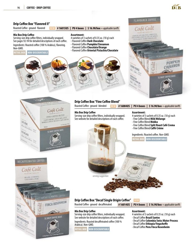 Dethlefsen & Balk Coffee Catalog Weekly Ad January 1, 2026 - December 31, 2027