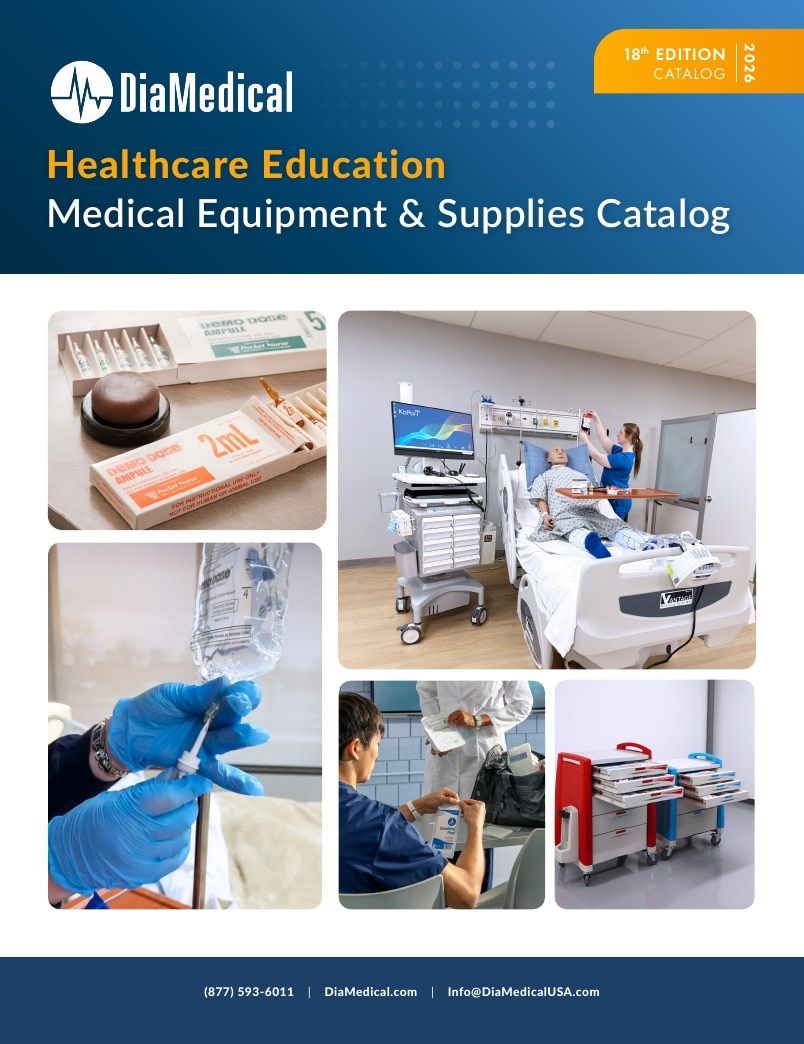 DiaMedical USA Healthcare Education Catalog Weekly Ad January 1 - December 31, 2026
