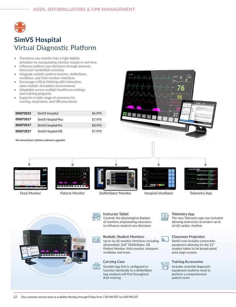 DiaMedical USA Healthcare Education Catalog Weekly Ad January 1 - December 31, 2026