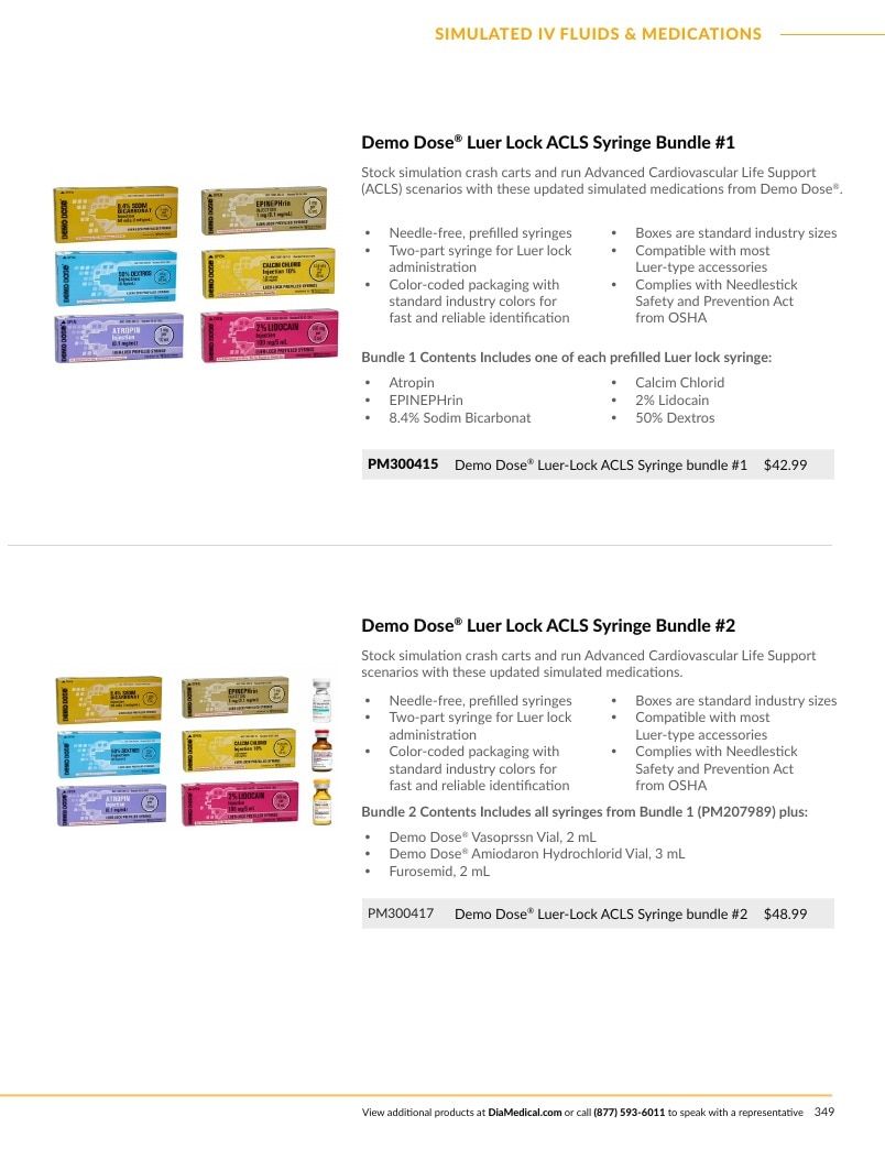 DiaMedical USA Healthcare Education Catalog Weekly Ad January 1 - December 31, 2026