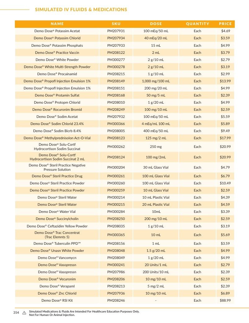 DiaMedical USA Healthcare Education Catalog Weekly Ad January 1 - December 31, 2026