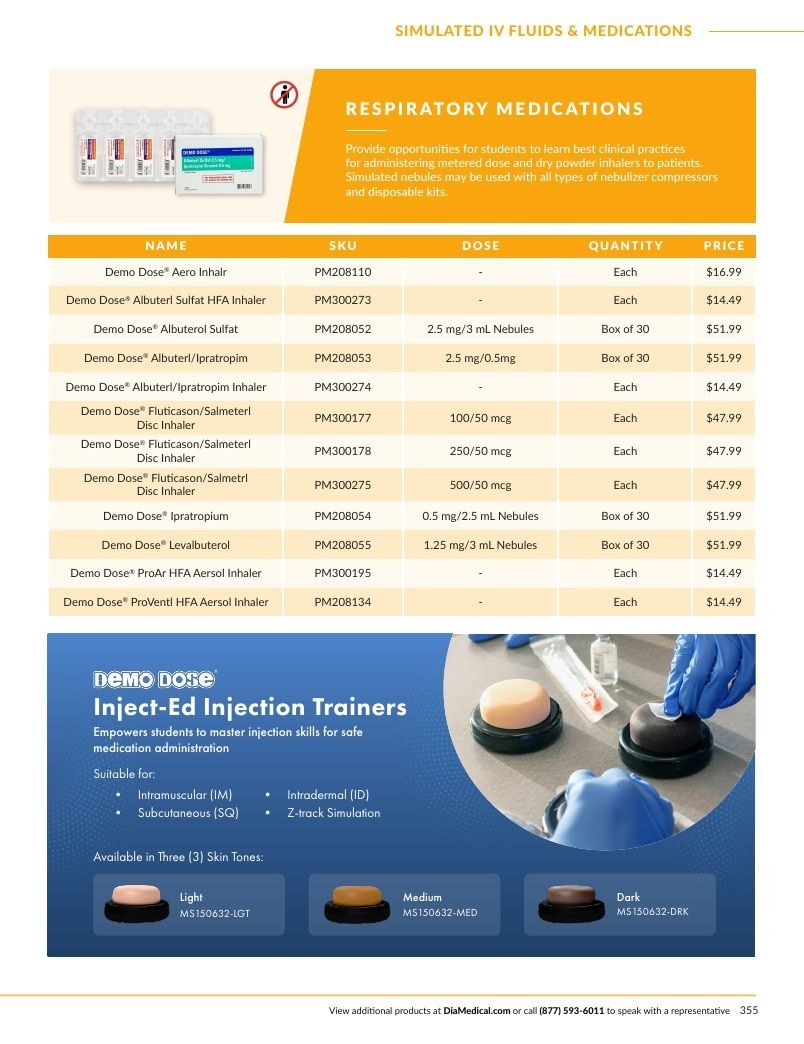 DiaMedical USA Healthcare Education Catalog Weekly Ad January 1 - December 31, 2026