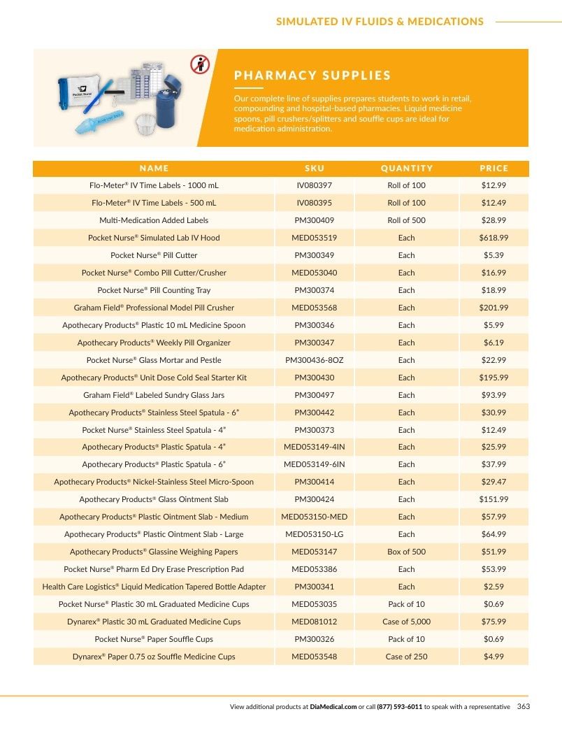 DiaMedical USA Healthcare Education Catalog Weekly Ad January 1 - December 31, 2026