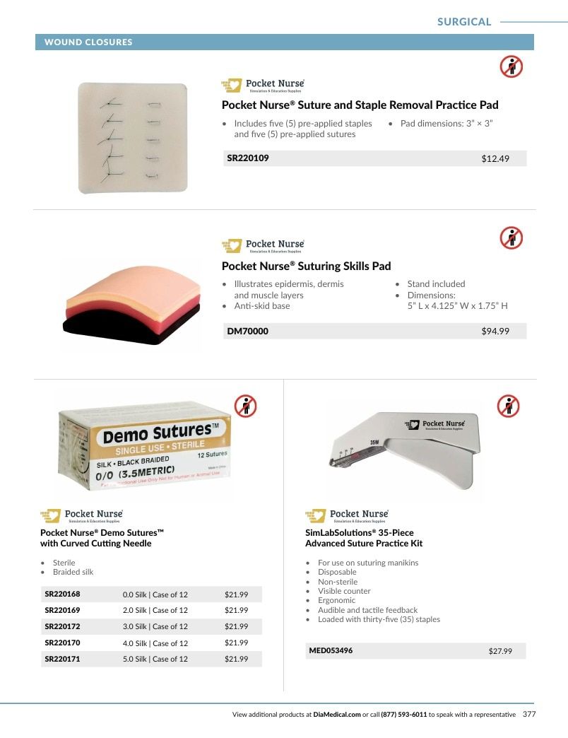 DiaMedical USA Healthcare Education Catalog Weekly Ad January 1 - December 31, 2026