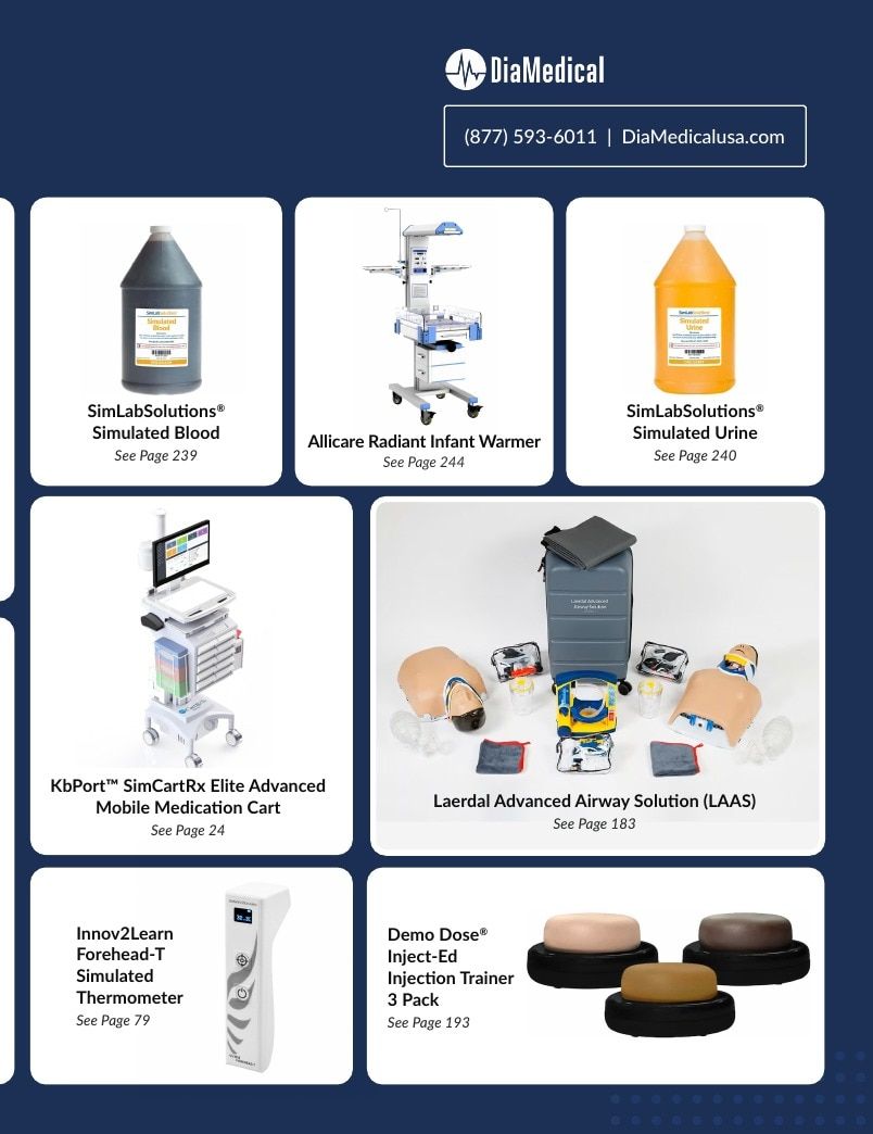 DiaMedical USA Healthcare Education Catalog Weekly Ad January 1 - December 31, 2026