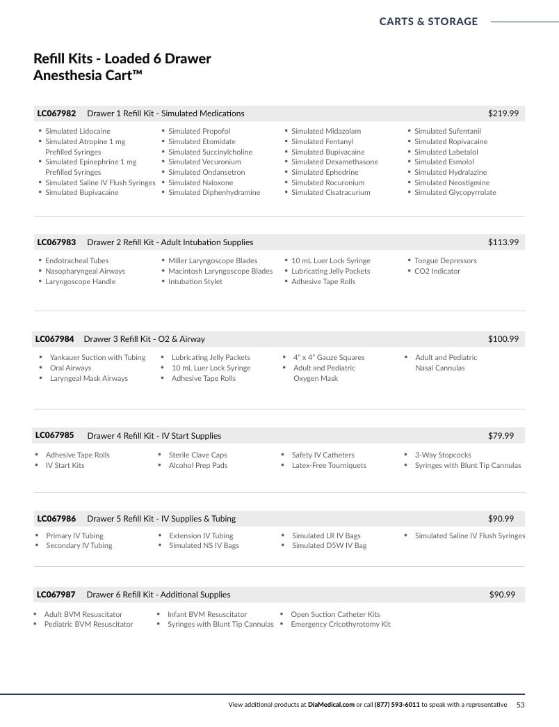 DiaMedical USA Healthcare Education Catalog Weekly Ad January 1 - December 31, 2026