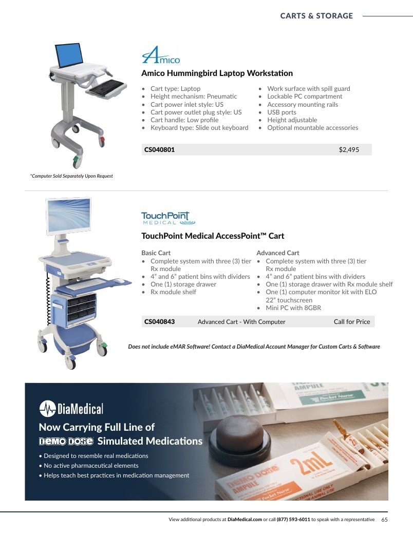 DiaMedical USA Healthcare Education Catalog Weekly Ad January 1 - December 31, 2026
