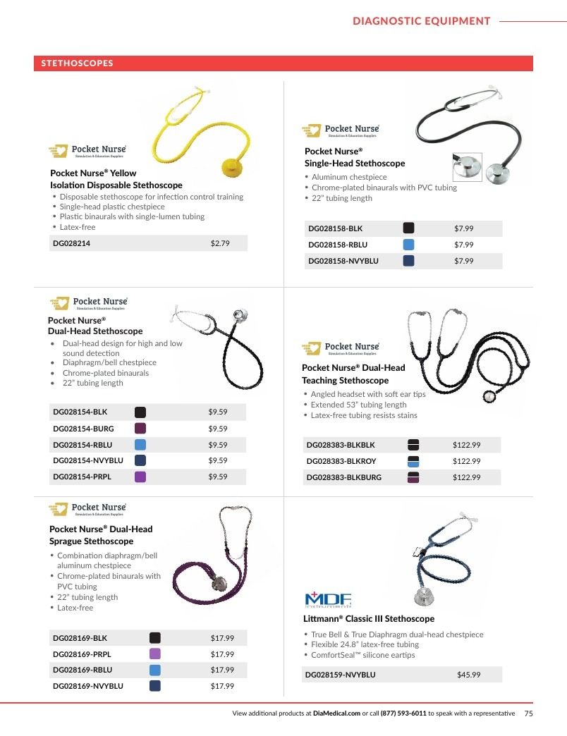 DiaMedical USA Healthcare Education Catalog Weekly Ad January 1 - December 31, 2026