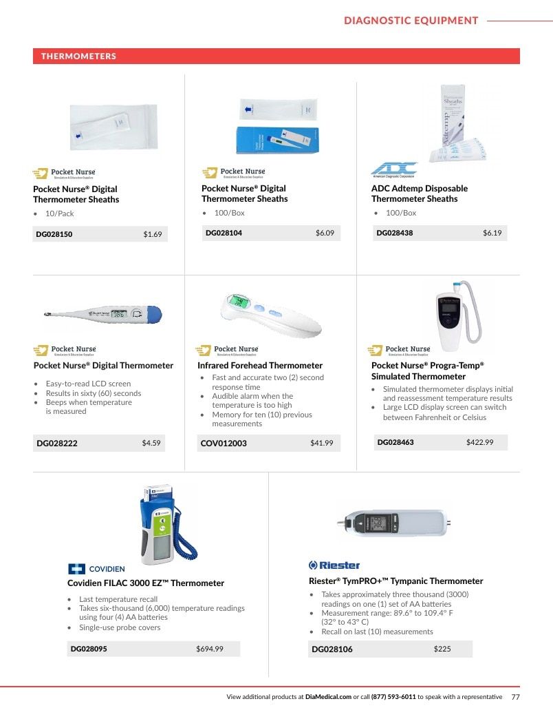 DiaMedical USA Healthcare Education Catalog Weekly Ad January 1 - December 31, 2026