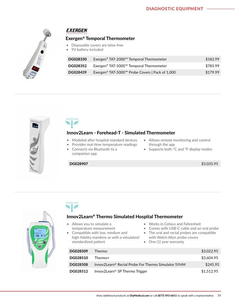 DiaMedical USA Healthcare Education Catalog Weekly Ad January 1 - December 31, 2026