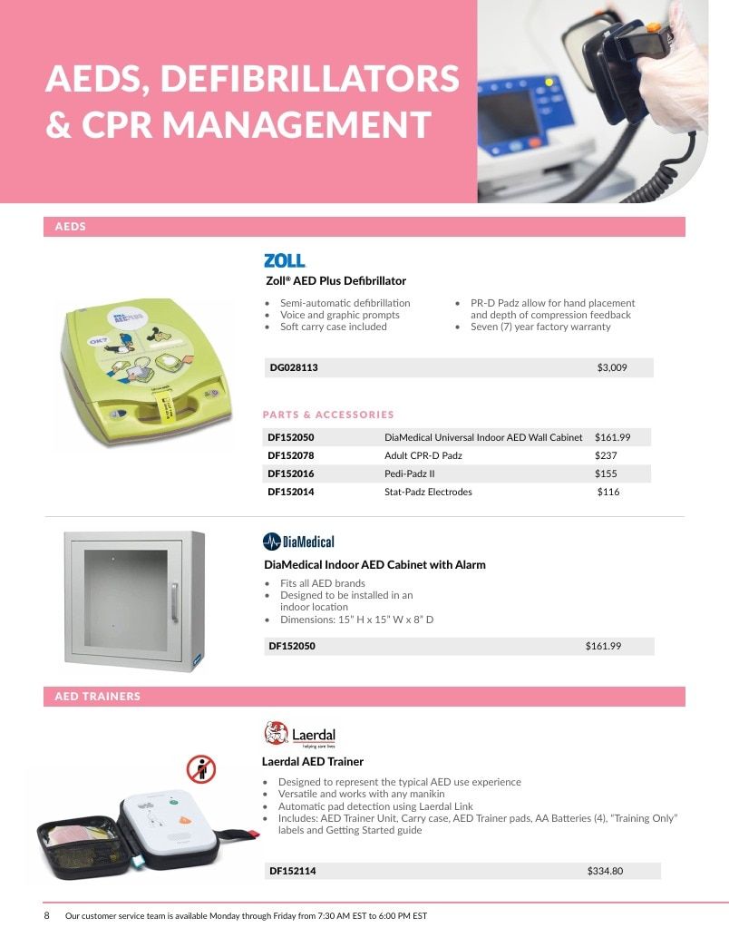 DiaMedical USA Healthcare Education Catalog Weekly Ad January 1 - December 31, 2026