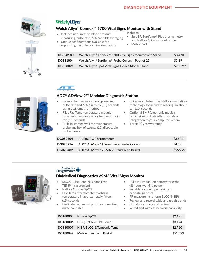 DiaMedical USA Healthcare Education Catalog Weekly Ad January 1 - December 31, 2026