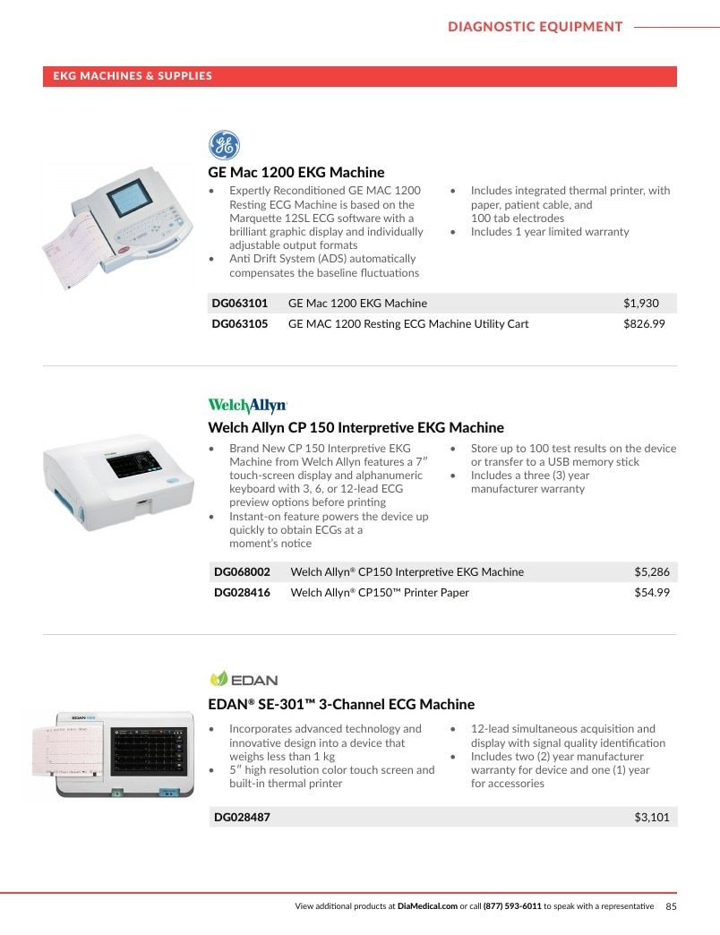 DiaMedical USA Healthcare Education Catalog Weekly Ad January 1 - December 31, 2026
