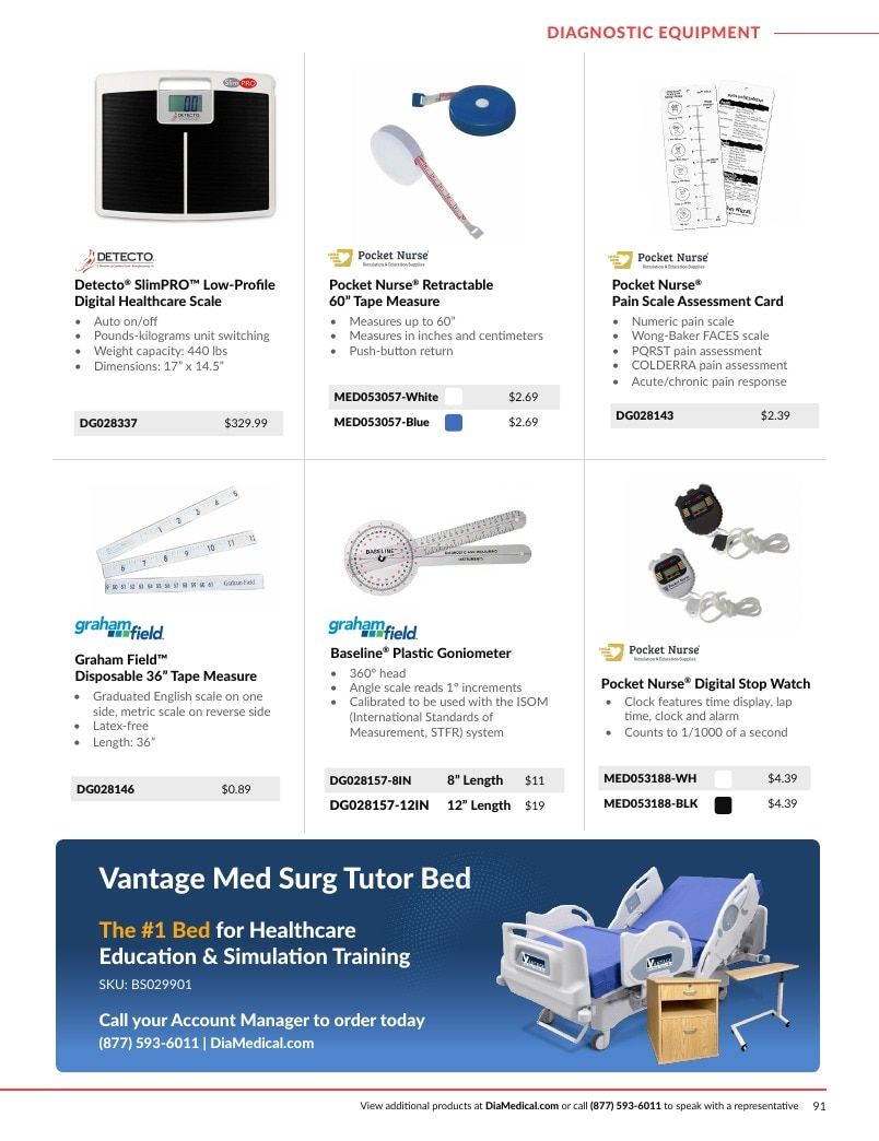 DiaMedical USA Healthcare Education Catalog Weekly Ad January 1 - December 31, 2026