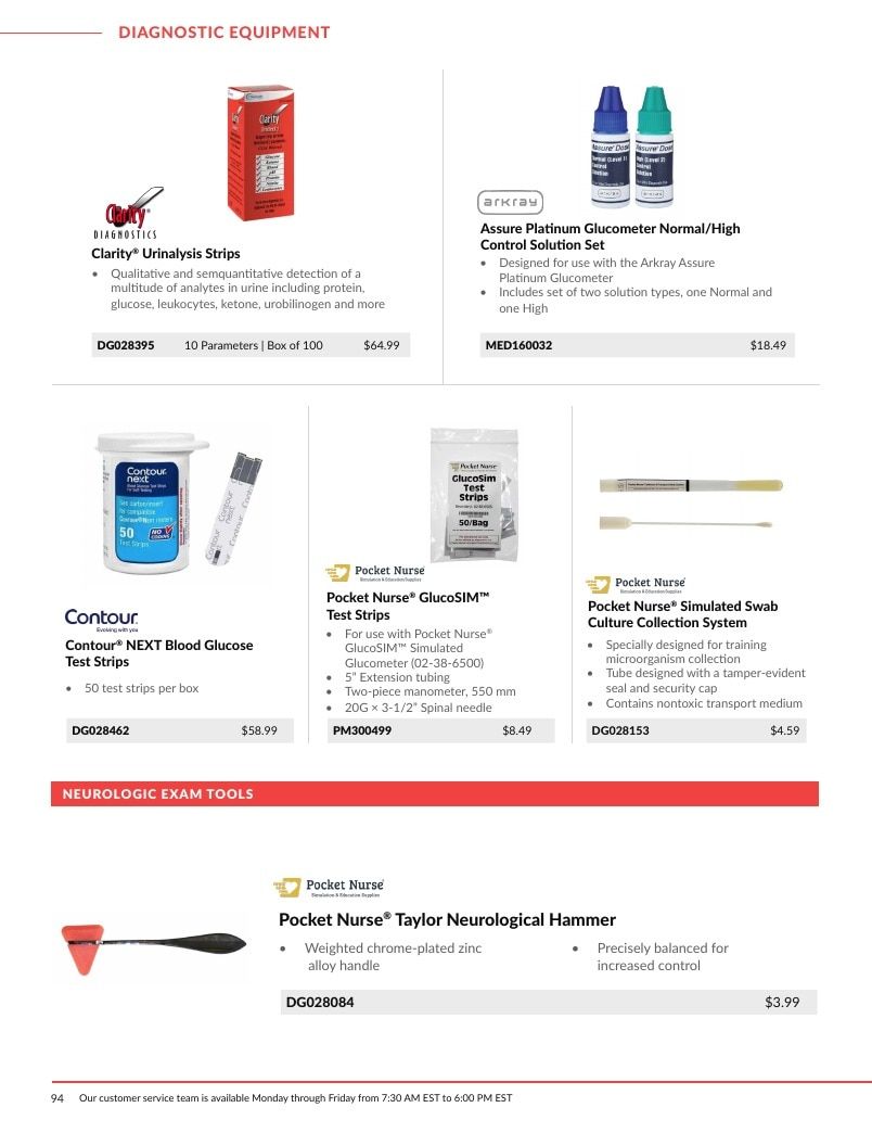 DiaMedical USA Healthcare Education Catalog Weekly Ad January 1 - December 31, 2026
