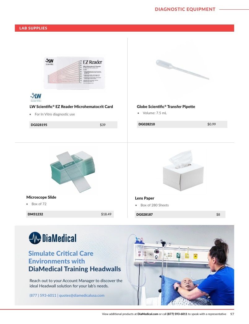 DiaMedical USA Healthcare Education Catalog Weekly Ad January 1 - December 31, 2026