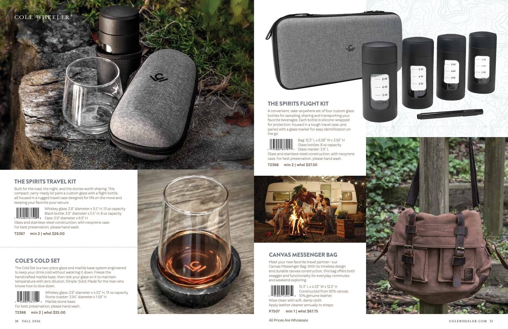 Cole Wheeler Fall Men's Accessories Catalog Weekly Ad January 1 - December 31, 2026
