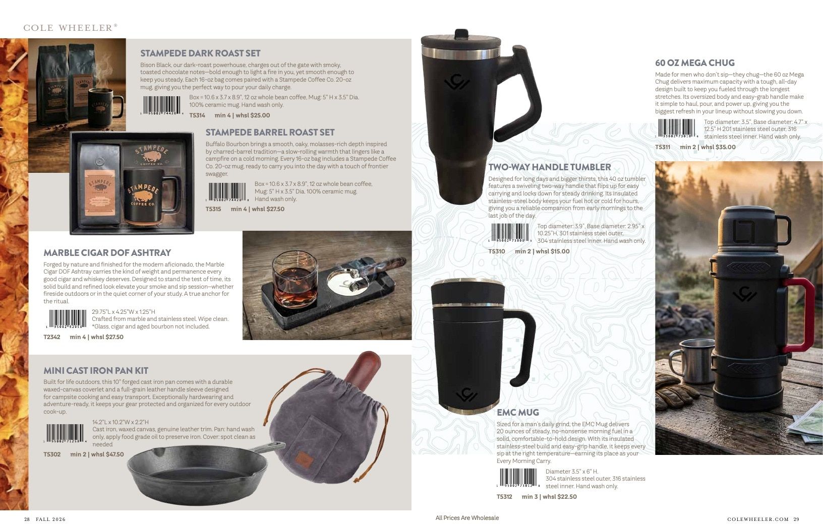 Cole Wheeler Fall Men's Accessories Catalog Weekly Ad January 1 - December 31, 2026