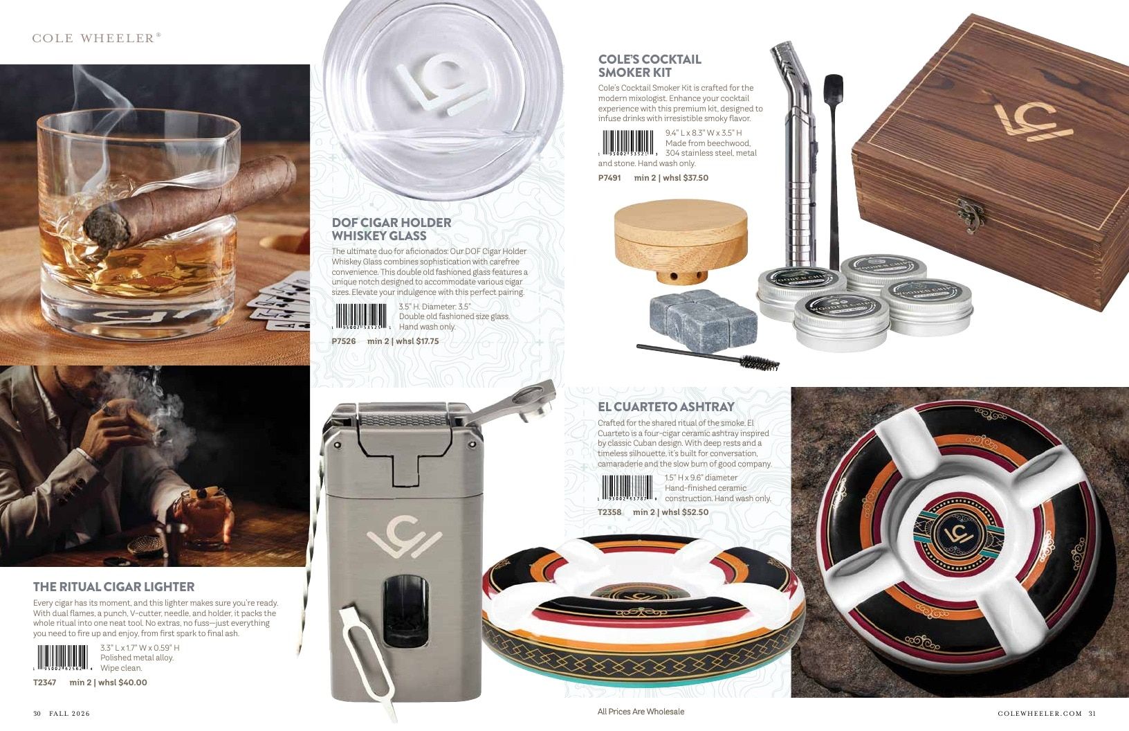 Cole Wheeler Fall Men's Accessories Catalog Weekly Ad January 1 - December 31, 2026