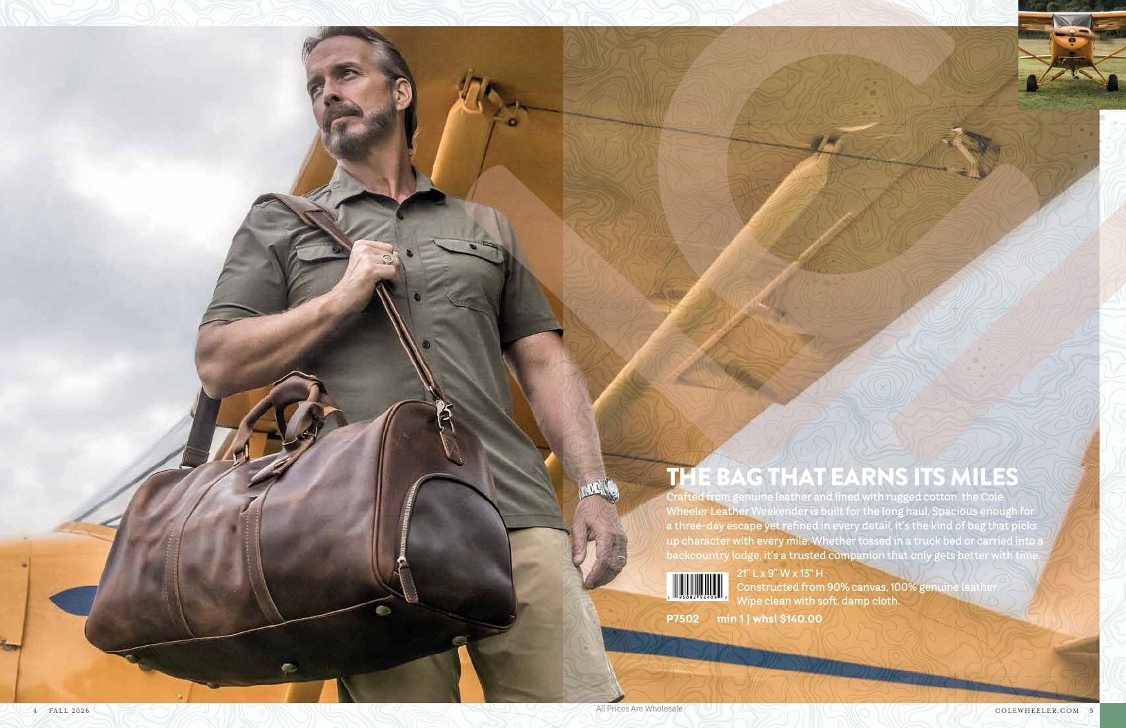 Cole Wheeler Fall Men's Accessories Catalog Weekly Ad January 1 - December 31, 2026