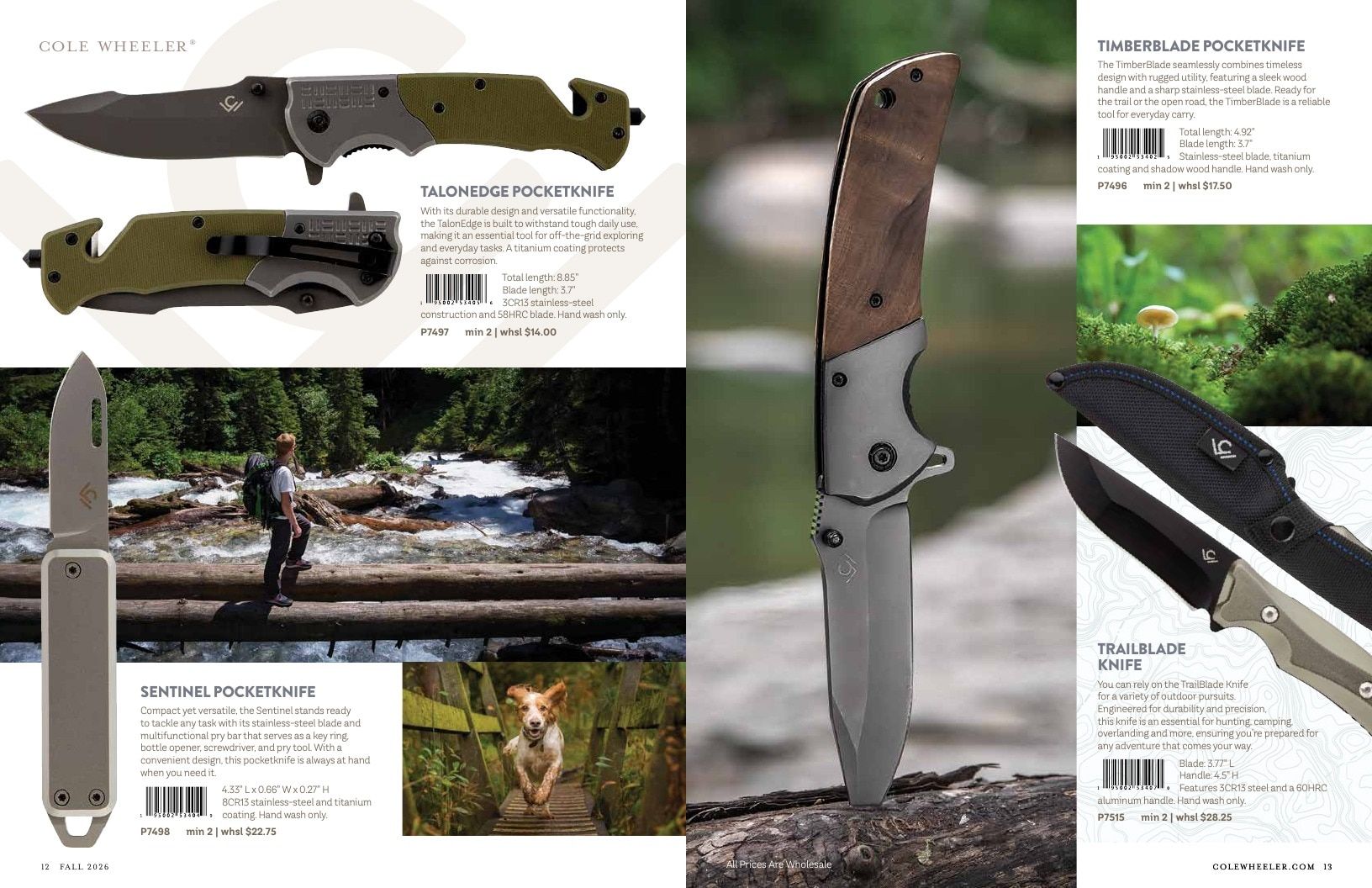 Cole Wheeler Fall Men's Accessories Catalog Weekly Ad January 1 - December 31, 2026