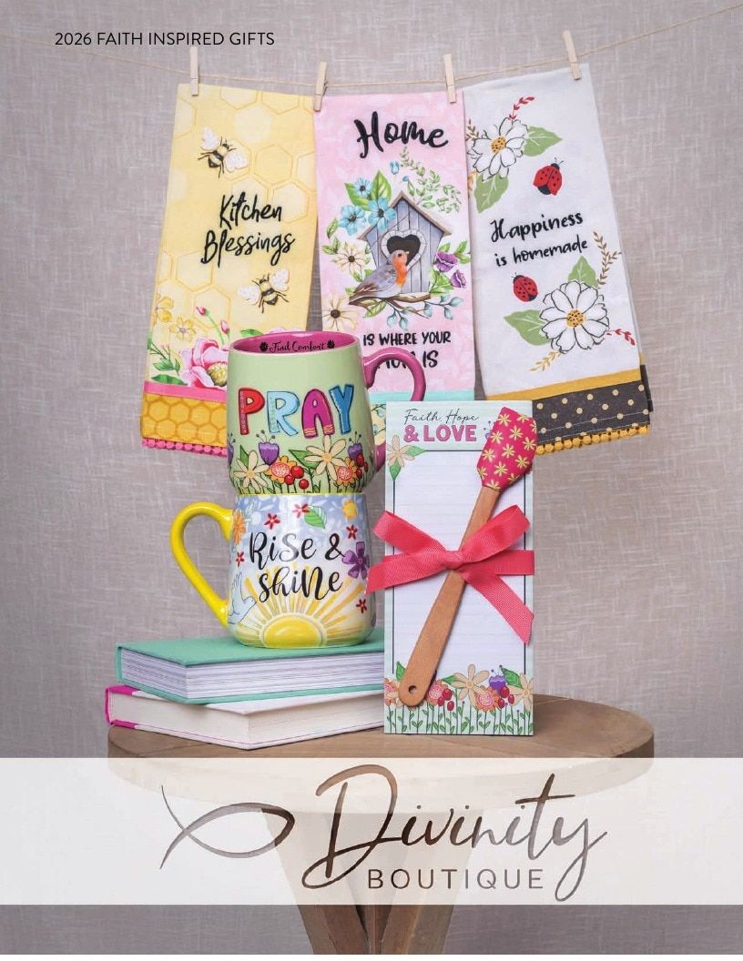 Divinity Boutique Faith Inspired Gift Catalog Weekly Ad January 1 - December 31, 2026