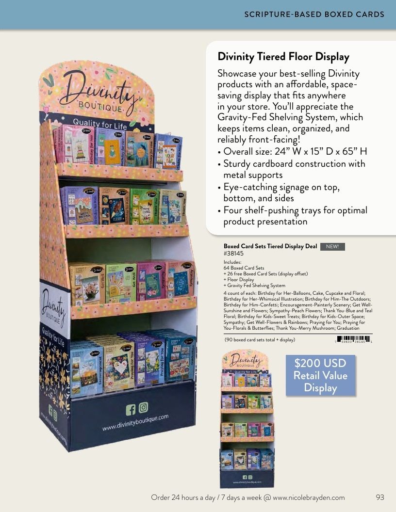 Divinity Boutique Faith Inspired Gift Catalog Weekly Ad January 1 - December 31, 2026