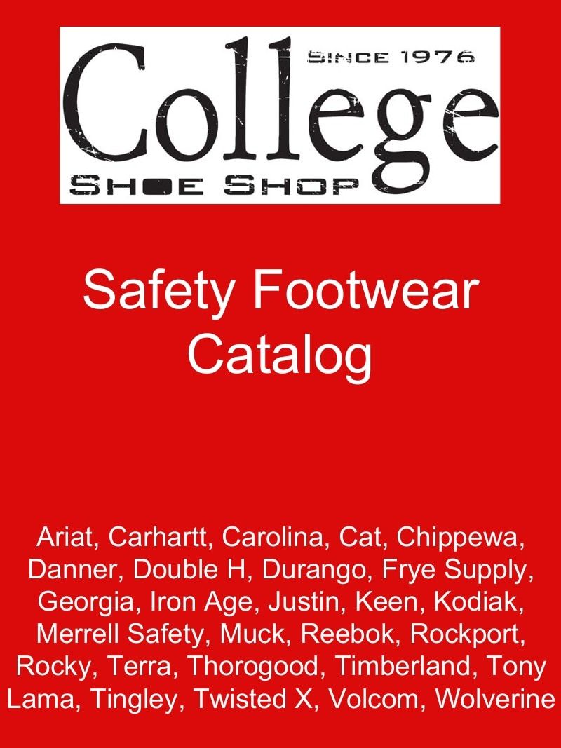College Shoe Shop Safety Footwear Catalog Weekly Ad January 1 - December 31, 2026