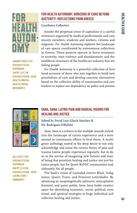 Common Notions Fall Books Catalog Weekly Ad January 1 - December 31, 2026