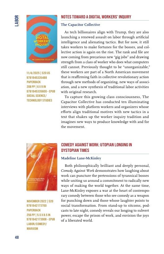 Common Notions Fall Books Catalog Weekly Ad January 1 - December 31, 2026