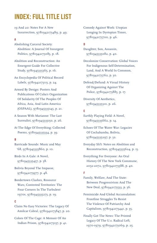 Common Notions Fall Books Catalog Weekly Ad January 1 - December 31, 2026