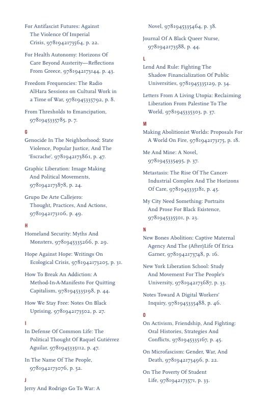 Common Notions Fall Books Catalog Weekly Ad January 1 - December 31, 2026