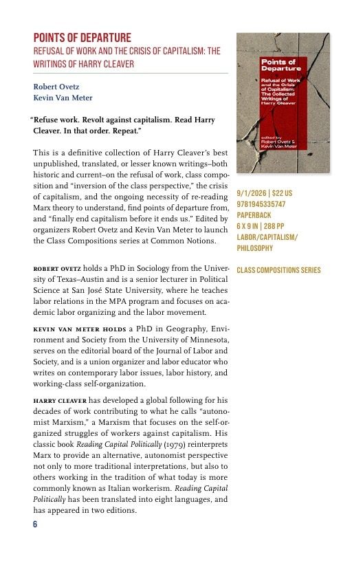Common Notions Fall Books Catalog Weekly Ad January 1 - December 31, 2026