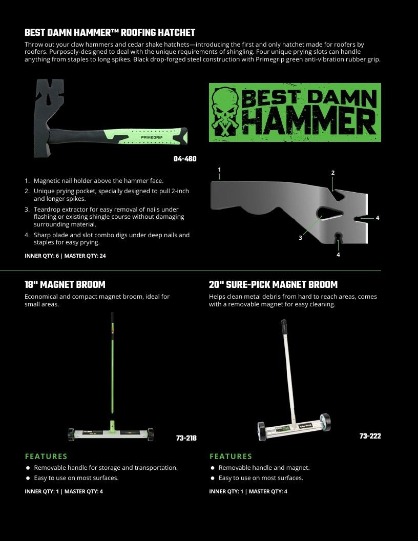 DMI Products Roofing Tools Catalog Weekly Ad January 1 - December 31, 2026