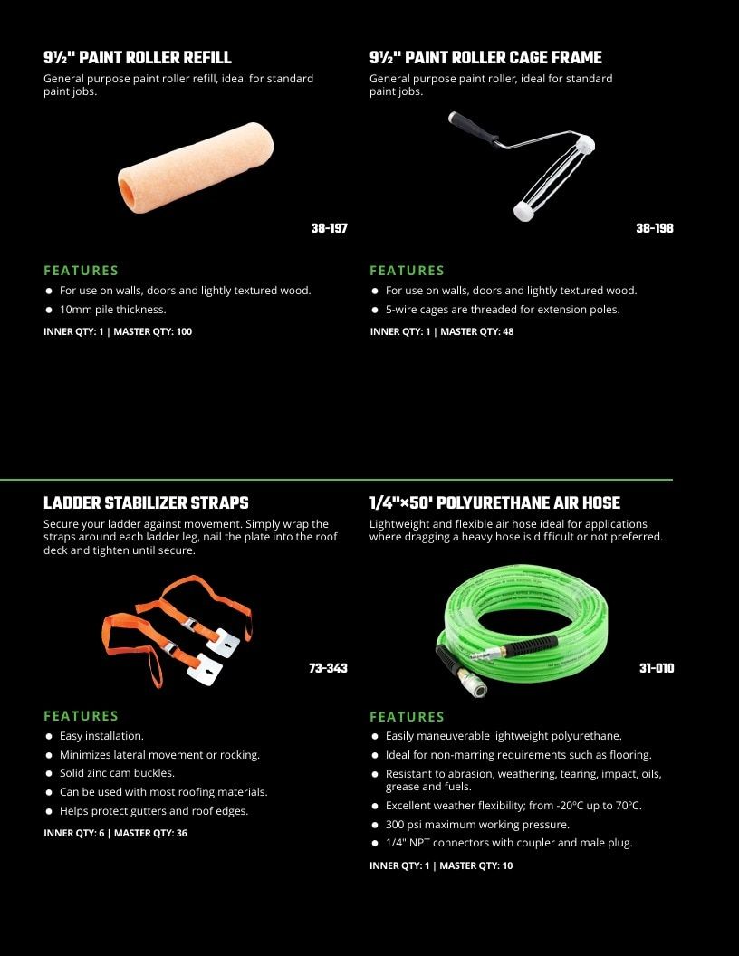 DMI Products Roofing Tools Catalog Weekly Ad January 1 - December 31, 2026